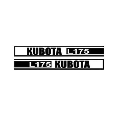 Aftermarket Hood Decal Set KL175